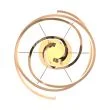 ZUMALINE MD3127-2M-3GT COCO LAMPA WISZĄCA ZŁOTA/GOLD