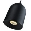 LIGHT PRESTIGE LP-0110/1P BK Metalowa lampa wisząca Nilo czarna 1xGU10