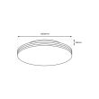 MILAGRO ML0251 Plafon BEVER 16W LED Ø330 mm