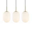 MILAGRO ML0316 Lampa wisząca ALIAS GOLD 3xE14