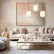MILAGRO ML0316 Lampa wisząca ALIAS GOLD 3xE14