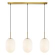 MILAGRO ML0316 Lampa wisząca ALIAS GOLD 3xE14