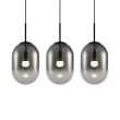 MILAGRO ML0321 Lampa wisząca ALIAS BLACK 3xE14