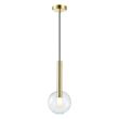 MILAGRO ML0330 Lampa wisząca NIKO GOLD 1xG9 fi 150