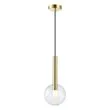 MILAGRO ML0330 Lampa wisząca NIKO GOLD 1xG9 fi 150