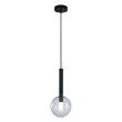 MILAGRO ML0331 Lampa wisząca NIKO BLACK 1xG9 fi 150