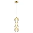 MILAGRO ML0346 Lampa wisząca DAPHNE AMBER 36W