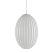 MILAGRO ML0350 Lampa wisząca BRAGA WHITE 1xE27