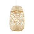 MILAGRO ML0353 Lampa wisząca ARONA NATURAL 1xE14 fi 400