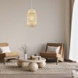 MILAGRO ML0353 Lampa wisząca ARONA NATURAL 1xE14 fi 400