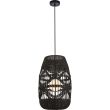MILAGRO ML0354 Lampa wisząca ARONA BLACK 1xG9 fi 250