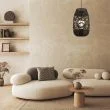 MILAGRO ML0355 Lampa wisząca ARONA BLACK 1xG9 fi 400