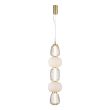 MILAGRO ML0361 Lampa wisząca CARO GOLD 40W LED