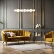 MILAGRO ML0365 Lampa wisząca CARO GOLD 42W LED