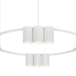 MILAGRO ML0374 Lampa wisząca (koło) GENESIS WHITE 10xGU10