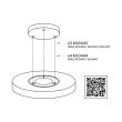 MILAGRO ML0440 Plafon MAQ 32W 3CCT Czarny