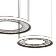 MILAGRO ML0525 Lampa wisząca NEST 77W LED 61+41cm