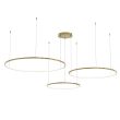 MILAGRO ML0847 Lampa wisząca Saturno Gold 100W LED