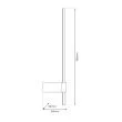 MILAGRO ML1009 Kinkiet SWING 4W LED 3000-6000K