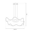 MILAGRO ML1042 Lampa wisząca LARGO 16W LED
