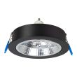 MILAGRO ML1076 Oprawa podtynkowa Redondo Czarny 1xAR111 GU10
