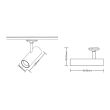 MILAGRO ML1119 Reflektor Magro 7W 2700/4000K Czarny 1 Obwodowy