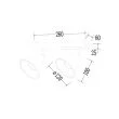 MILAGRO ML1121 Oprawa Cone Spot złoty 2xGU10