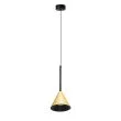 MILAGRO ML1124 Lampa wisząca Cone złoty 1xGU10
