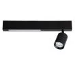 MILAGRO ML1130 Lampa Sufitowa Magnet 9W+1xGU10 3000/4000K Czarny
