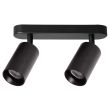 MILAGRO ML1159 Oprawa Pipe Spot Czarny 2xGU10