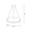 MILAGRO ML1186 Lampa wisząca ORBITA 52W LED
