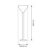 MILAGRO ML1195 Zawiesie Prowadnica Track Czarny 3-Obwodowy