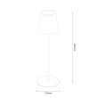 MILAGRO ML1293 Lampka nocna Toscana black 2W