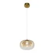 MILAGRO ML1399 Lampa wisząca VASO 1 AMBER 4W