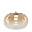 MILAGRO ML1399 Lampa wisząca VASO 1 AMBER 4W