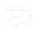 MILAGRO ML1413 Lampa sufitowa VASO WHITE 12W