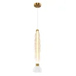 MILAGRO ML1416 Lampa wisząca LUCCO amber 18W