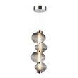 MILAGRO ML1423 Lampa wisząca BOLLA SMOKED 17W LED