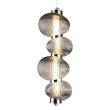 MILAGRO ML1423 Lampa wisząca BOLLA SMOKED 17W LED