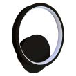 MILAGRO ML1540 Kinkiet HOOP BLACK 7W LED