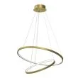MILAGRO ML1546 Lampa wisząca HOOP GOLD 51W LED