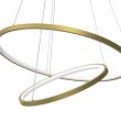 MILAGRO ML1546 Lampa wisząca HOOP GOLD 51W LED