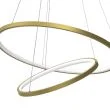 MILAGRO ML1546 Lampa wisząca HOOP GOLD 51W LED