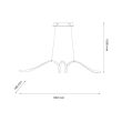 MILAGRO ML1577 Lampa wisząca LOOP 28W LED 4000K