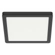 MILAGRO ML1795 Plafon Evora Czarny Square 12W 3CCT