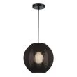 MILAGRO ML1806 Lampa wisząca Dana Czarny 1xE27