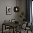 MILAGRO ML1806 Lampa wisząca Dana Czarny 1xE27