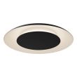 MILAGRO ML1811 Lampa sufitowa Piattino Czarny 30W LED 3000K-4000k-6000K
