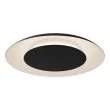 MILAGRO ML1811 Lampa sufitowa Piattino Czarny 30W LED 3000K-4000k-6000K