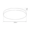 MILAGRO ML1829 Plafon CLASSIC 3xE27